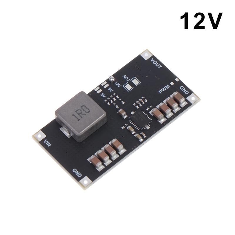 TPS61088 Высокоэффективный DC-DC повышающий модуль Регулируемый Стабильный Выход 5В 9В 12В для Модификации Power Bank