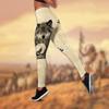 Great Wolfdog Print Yoga Outfit for Women Fashion 3D Printed Workout Leggings Fitness Sports High Waist Casual Yoga Pants for Women 2022