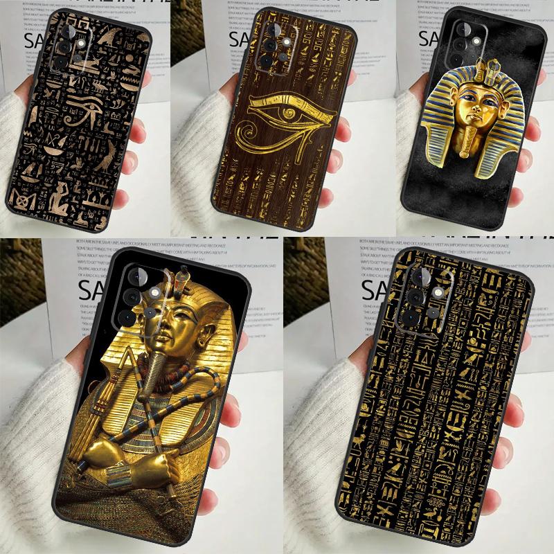 Egypt Egyptian Pharaoh Case For Samsung Galaxy A55 A35 A25 A15 A51 A71 A12 A32 A52 A13 A33 A53 A14 A34 A54 Coque
