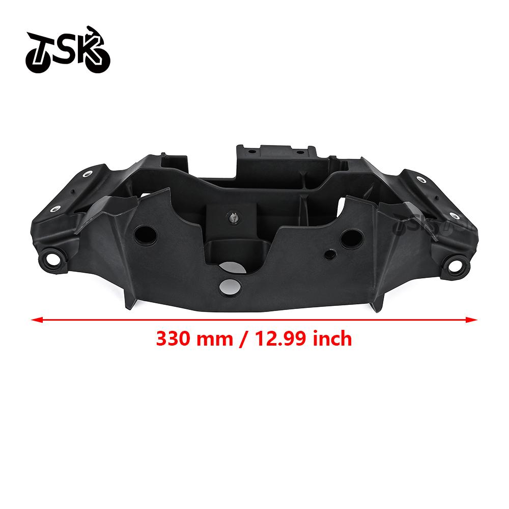 Прочный пластиковый ABS кронштейн фары для Kawasaki Ninja ZX6R 2019-2023 Ударопрочная рама крепления фары Замена