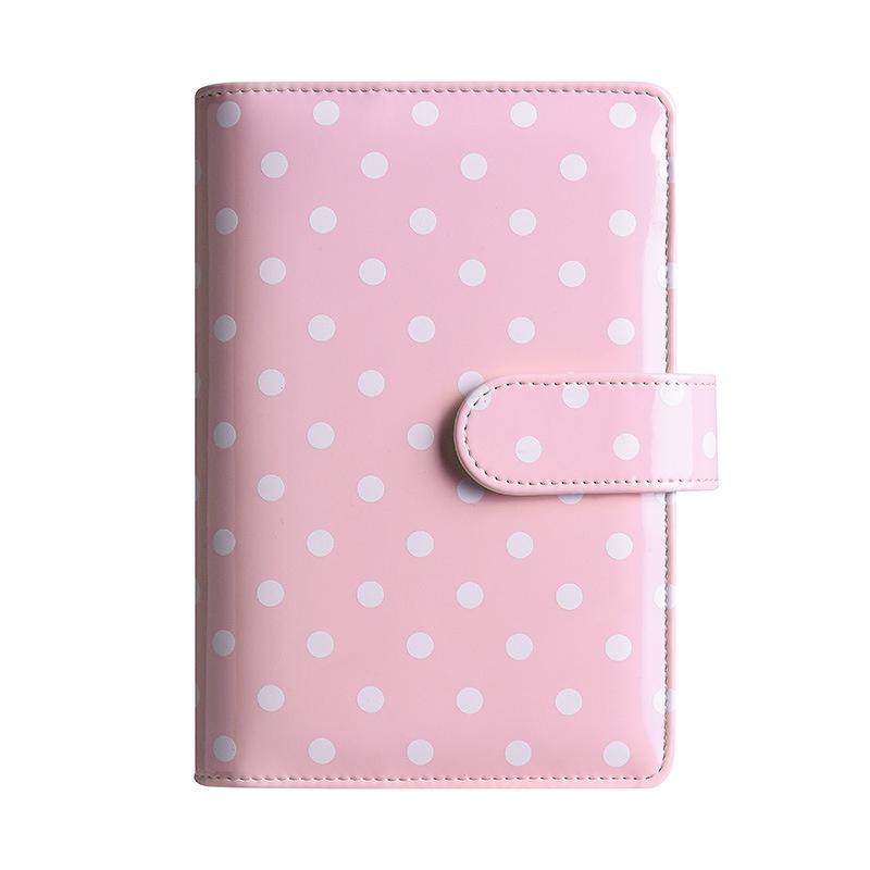 New A6 Pu Leather Notebook Binder Refillable 6 Ring Budget Binder For A6 Filler Paper, Loose Leaf Personal Planner Binder Cover