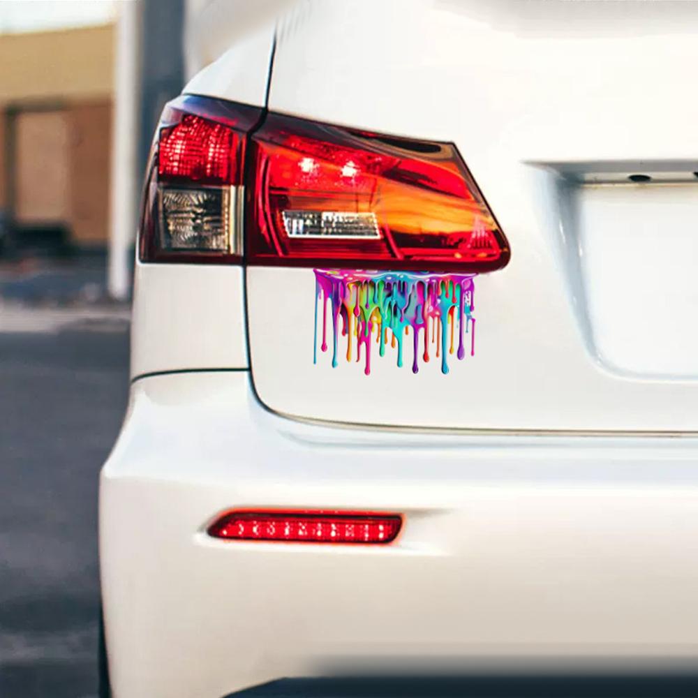 Красочные граффити наклейки на автомобиль фары автомобиля полосы виниловые окна наклейки универсальные для маскировки царапин аксессуары для декора