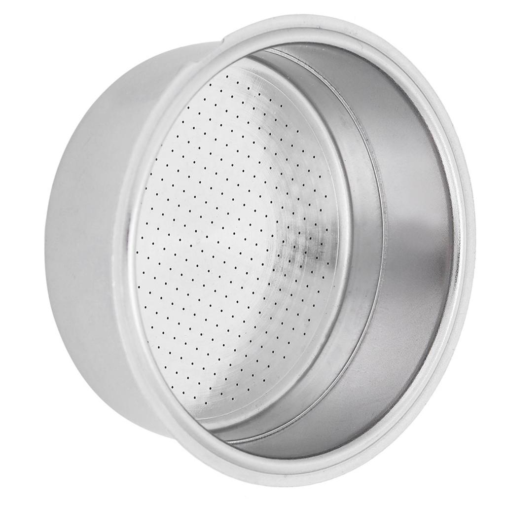 Двойной фильтр из нержавеющей стали для кофе, фильтр-корзина под давлением, аксессуары для кофемашины