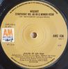 7-дюймовая пластинка WALDO DE LOS RIOS - Симфония № Моцарта. 40 Соль минор AMS836 A&M Records 1971 Великобритания Классика Б/У