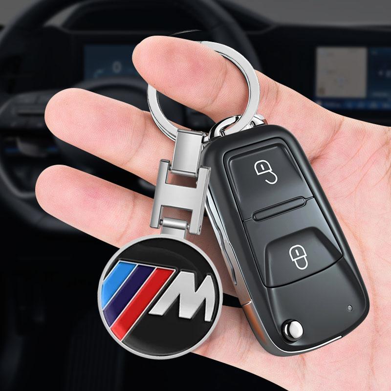 1 шт. Роскошный брелок для ключей автомобиля Брелок для ключей автомобиля Логотип эмблемы автомобиля Автоаксессуары Для BMW E34 E46 E39 E38 E90 E60 E36 F30 F30 F10 E92 E38 E91 G30 G38 M3 M5