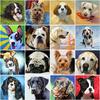 DIY 5D Diamond Painting Dog Animal Mosaic Full Round Drill Diamond Embroidery Sale Rhinestone