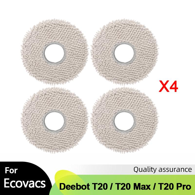 For ECOVACS Deebot T20 Omni / T20 Max / T20 Pro Vacuum Cleaner Accessories Main Side Brush Mop Cloth HEPA Filter Dust Bag Parts
