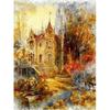 3D полная квадратная алмазная живопись мусульманская луна религия Алмазная вышивка церковный набор со стразами ручной работы подарок настенное искусство