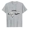 Panda TShirt Cute Pandas on Bamboo Super Cute Graphic Tee Panda Lover Kawaii Animal Shirt Short Sleeve Crew Neck Tops