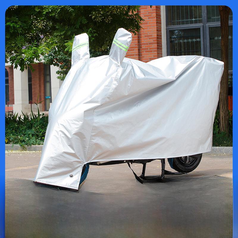 All-Weather Car and Motorcycle Cover - Thickened for Rain, Sun, and Dust Protection