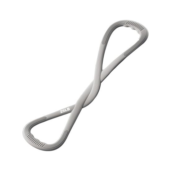 Силиконовая фитнес-резинка сопротивления противоскользящая эластичная лента для упражнений в виде восьмерки 25/35 фунтов для мужчин и женщин для рук, плеч, растяжки, силовых тренировок, эспандер