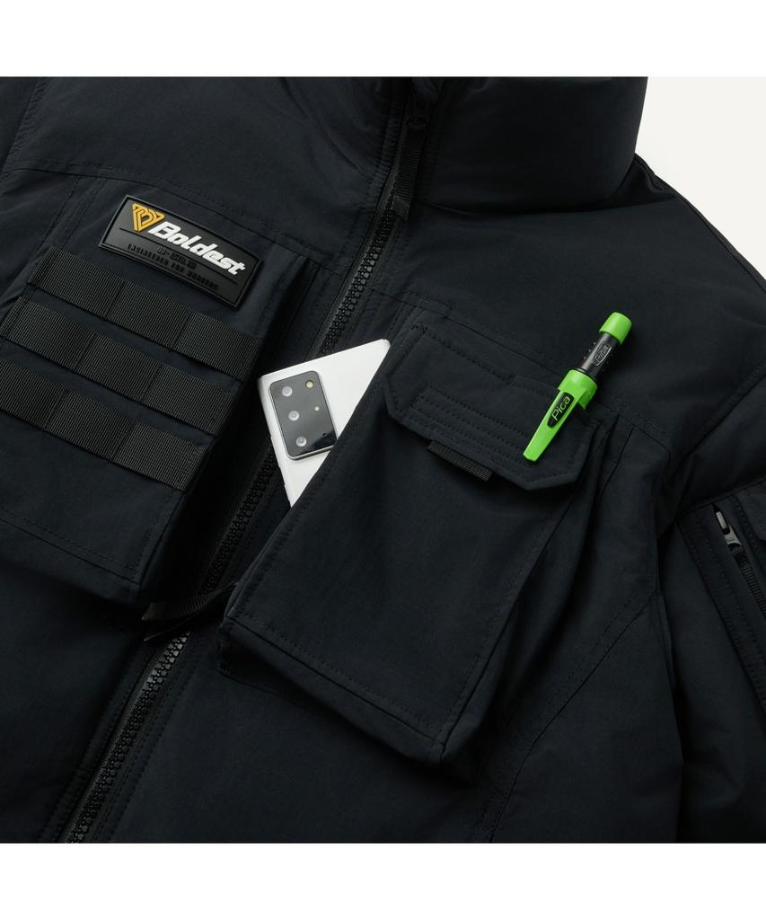 Boldest Heavy Duty Pertex Primaloft Work Padded Jacket V3 2Auaw25004Bks