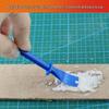 Elastic Adhesive Sheet for DIY Leather Goods - PP Material Scraper & Glue Applicator.