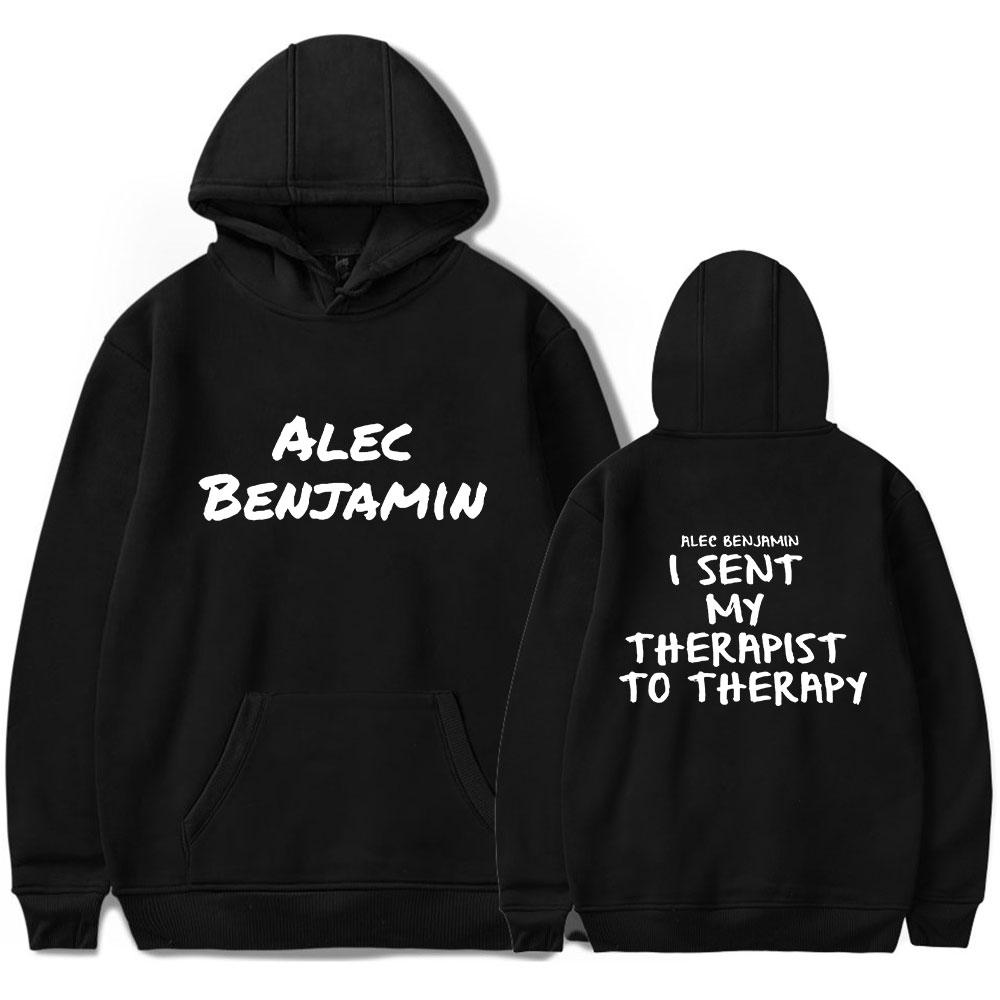 Худи Alec Benjamin Осень Длинный рукав Унисекс Пуловеры Уличная одежда Толстовка