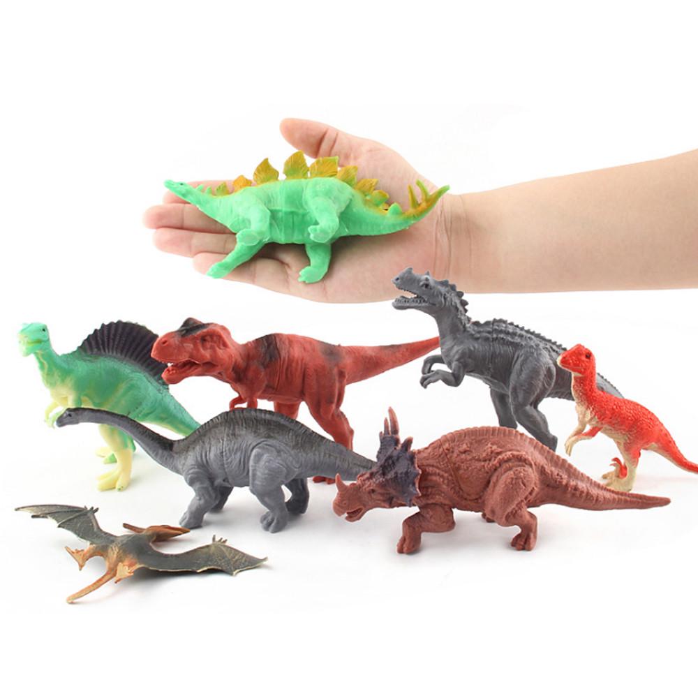 20 Pieces Dinosaur Toy Jungle Dinosaur Toy Set For Boy Girl