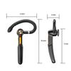 Fingerprint Touch 5.0 Bluetooth-гарнитура Handsfree HIFI Стерео Беспроводные наушники-крючки Водонепроницаемые наушники с микрофоном Литиевая батарея 110 мАч