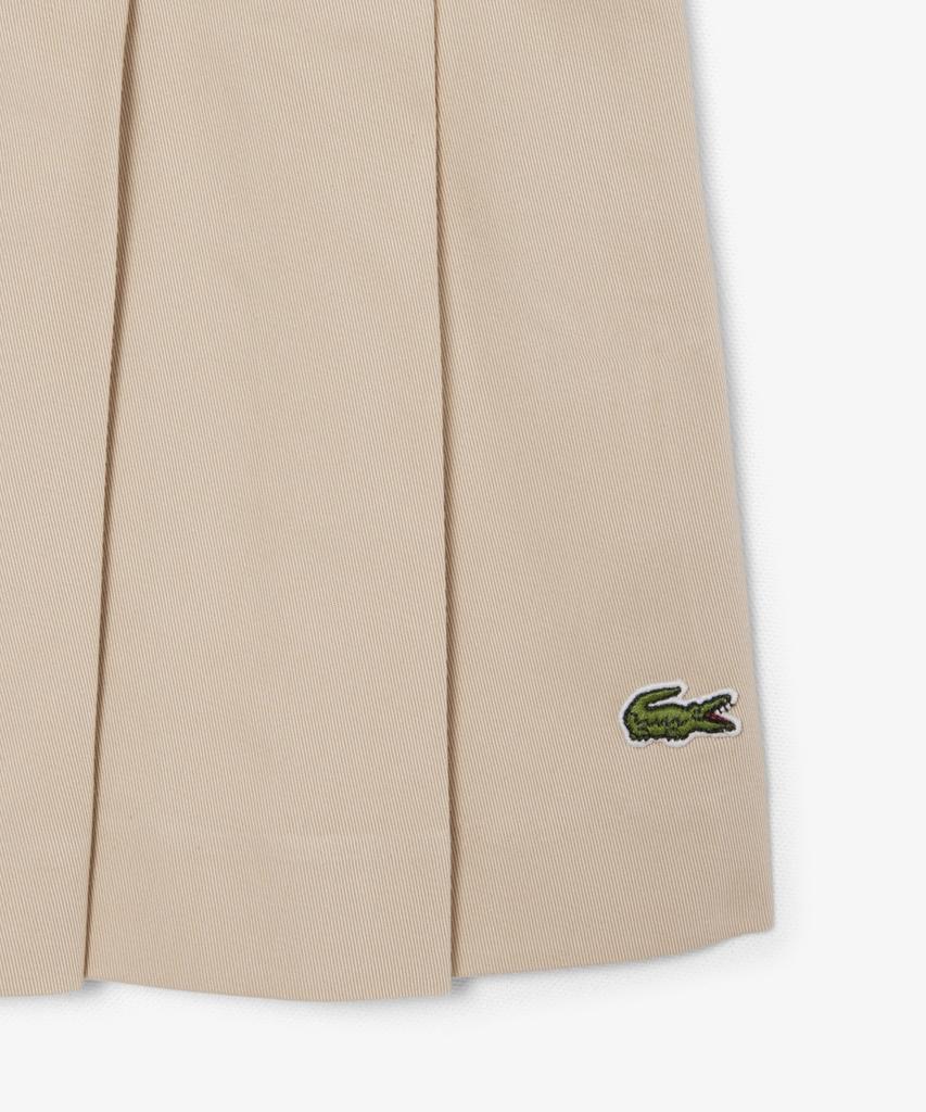 LACOSTE Женская культовая короткая плиссированная юбка Jf8001-56G X6F
