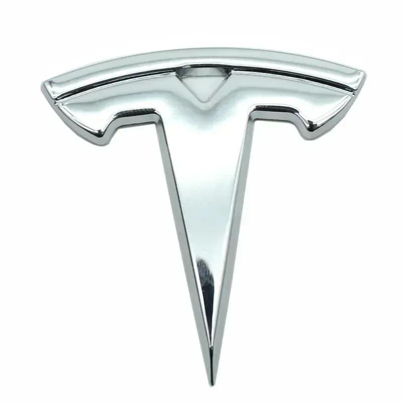 BFNWZ1 Для Tesla Model 3 ModelS X ModelY 5.5x5.5см Накладка-стикер на руль автомобиля Металлические наклейки для тюнинга интерьера Аксессуары