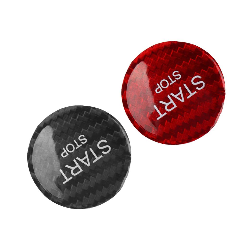 Кнопка запуска двигателя, кнопка остановки, крышка переключателя, наклейка из углеродного волокна, переключатель стартера зажигания, замена для P