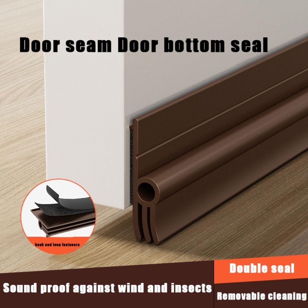 Звукоизоляционная уплотнительная лента для низа двери Пылезащитная Водонепроницаемая Уплотнительная лента Заполнитель дверного зазора Спальня