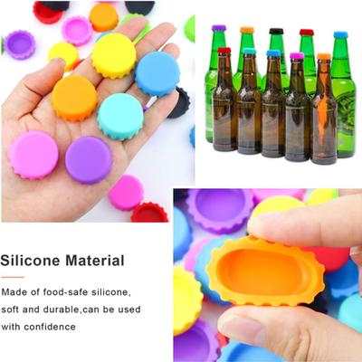 6/18/21 шт., силиконовая крышка для бутылки вина, герметичная, хорошая герметизация, пищевая многоразовая, легко моющаяся, многоразовая, безопасная для мытья в посудомоечной машине, крышка для пива