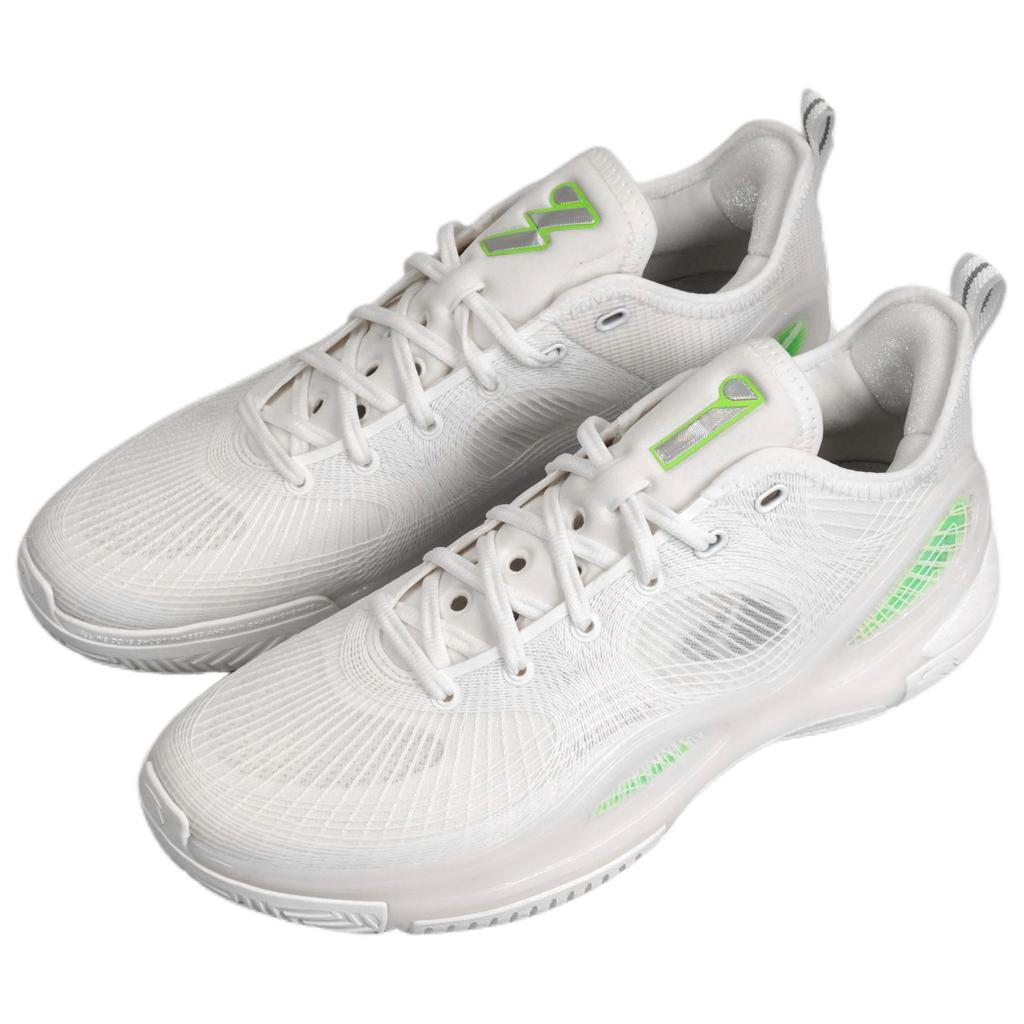 Anta Splash 7 Нескользящие Износостойкие Сцепление Низкие Баскетбольные Кроссовки Мужские Белые 112521131-4
