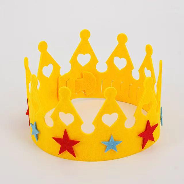 Popular DIY Star Velcro Crown for Baby's First Birthday Party