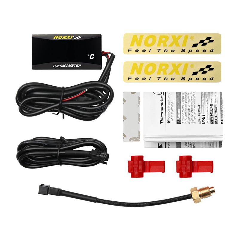Motorcycle Water Temperature Mini Meter For XMAX250 300 NMAX CB 400 CB500X Sensor thermomete Temp gauges Scooter Racing