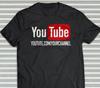YOUTUBE Футболка с индивидуальным каналом Мой канал на футболке Ютубер Влогер Стример