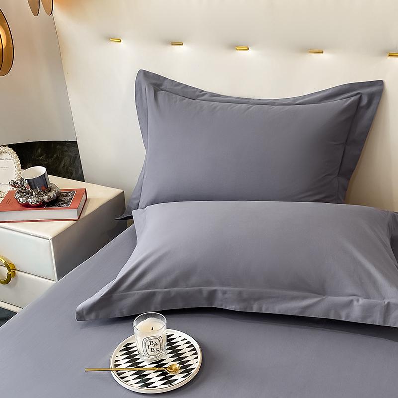 2025 Пара наволочек из чистого хлопка с начесом, Стираемые 48x74см, Домашняя наволочка