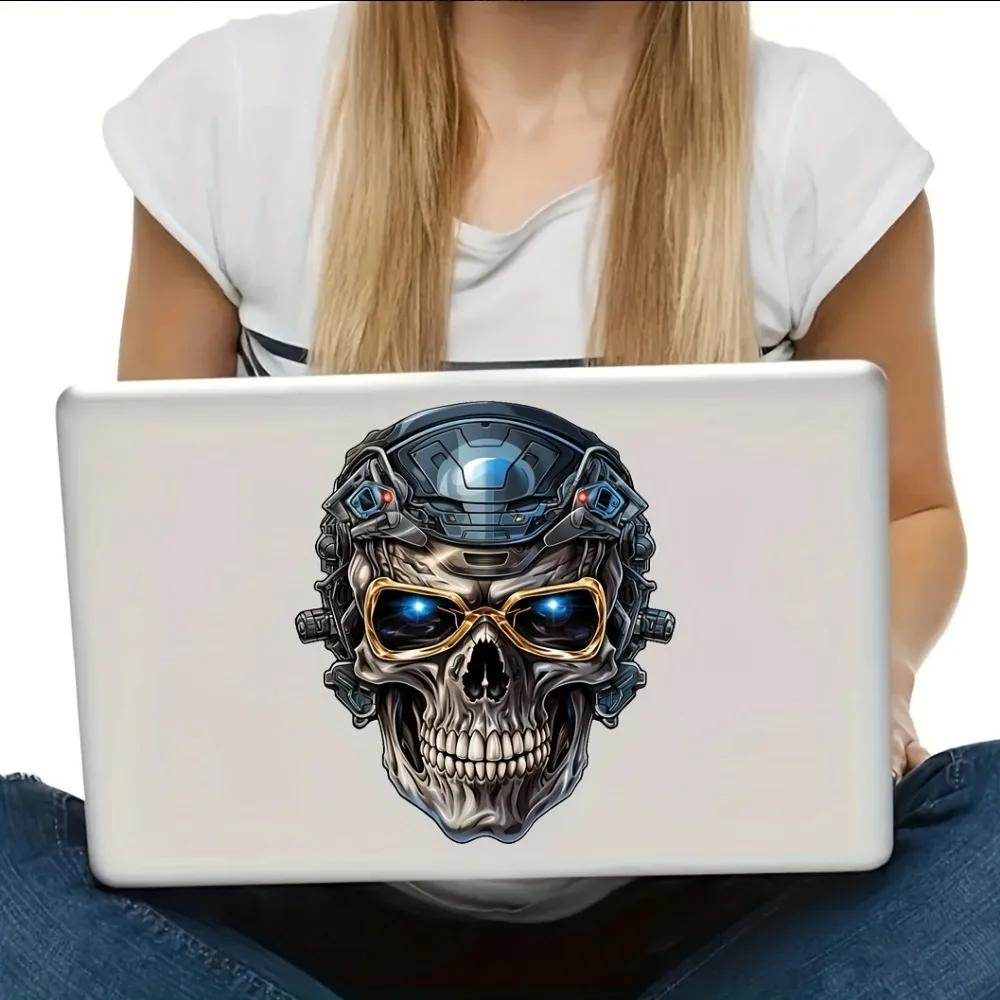 Skeleton Head Sticker Car Stickers Waterproof Auto Window Decals Motorcycle Laptop Decoration Pegatinas De Coche
