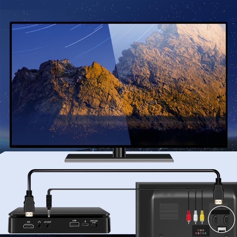 Главная Высококачественный DVD-плеер Поддержка USB-воспроизведения Сенсорная панель, светодиодный дисплей Идеальный подарок для детей, пожилых людей, родителей