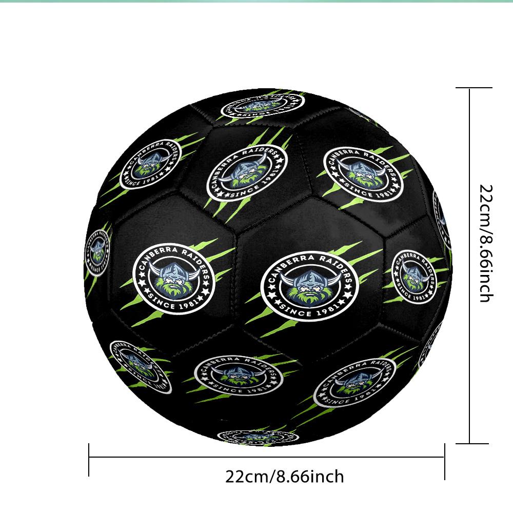 Canberra Camouflage Warrior Soccer Ball Size 5 Soccer Ball, Machine-stitched, Durable, Suitable for Training and Matches Fan Gift