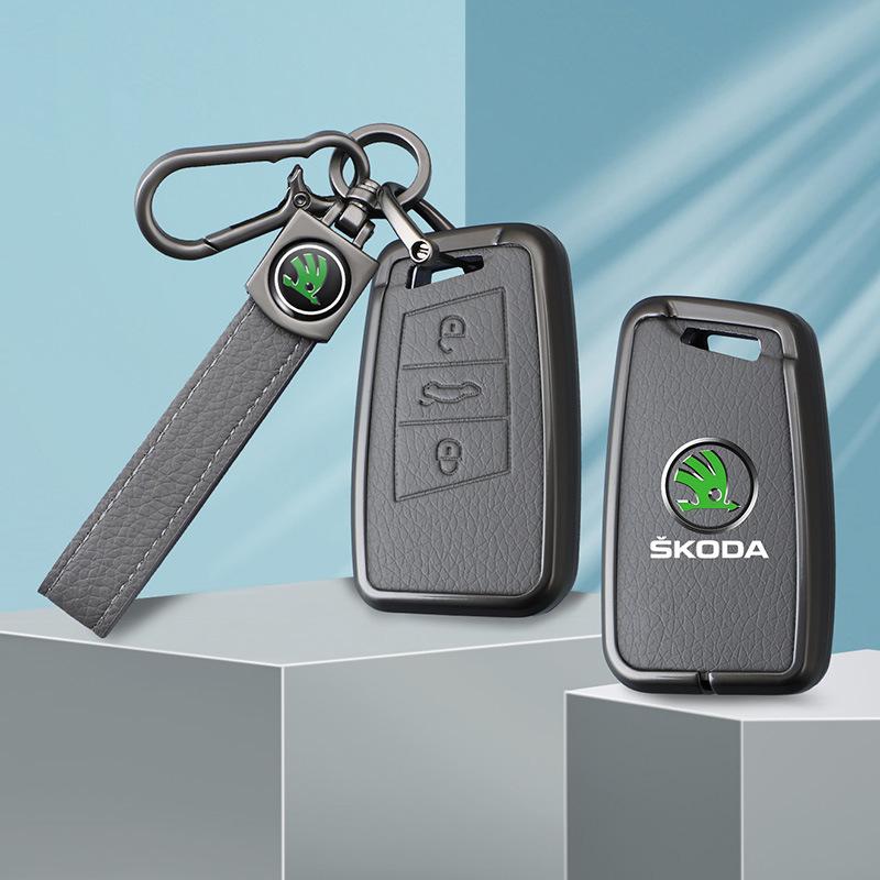 Skoda Kodiaq Elephant Grey Car Key Holder