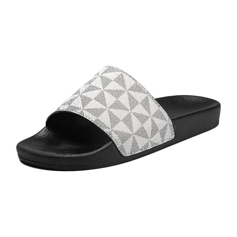 Тапочки мужские новые с открытым носком домашние мужские высокого класса ощущение наступания на дерьмо, классные тапочки большого размера односложные тапочки