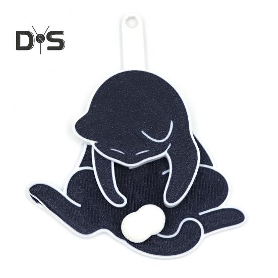 Брелок для ключей с изображением шевелящегося кота, вращающиеся шарики для кошек, игрушка для снятия стресса, брелок с изображением котенка, подвеска для любителей кошек, подарочные пакеты и брелоки