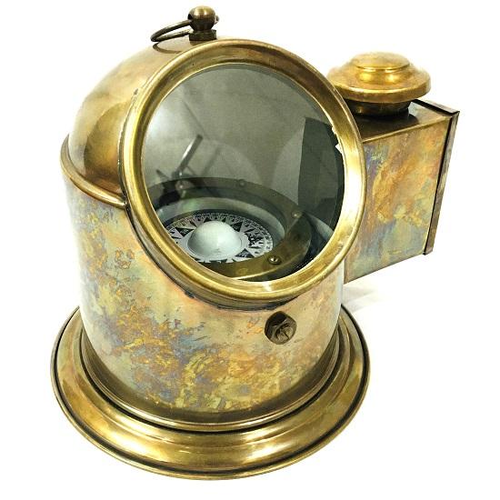 Старинный Морской Нактоуз Лодка Масляная Лампа Латунь Морской Корабль Компас Античный Кардан морской антикварный латунный компас свадебный подарок