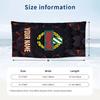 Beach Towel Rapid Wien FC Print Custom Name Text Soft Towel for Swimming Pool