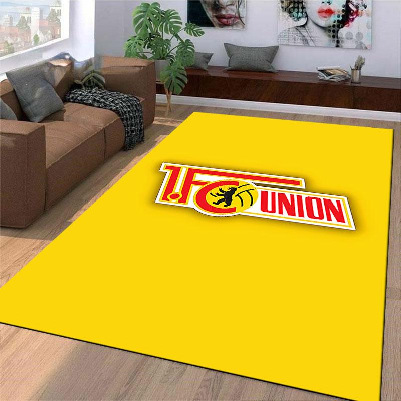1. FC Union Logo Carpet Design suitable as a non-slip mat for the living room or bedroom sofa