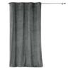 Rideau a Oeillets Velours 140 X 260 Cm Cottele Anthracite