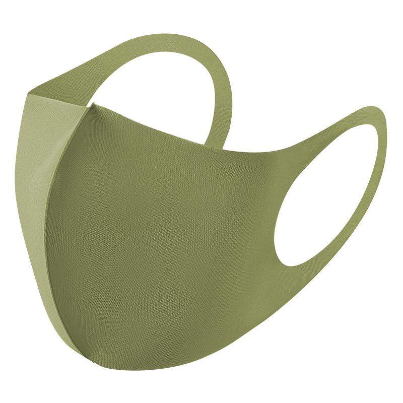 Ледяная шелковая маска, противопыльная хлопковая маска для рта, противотуманная черная стерео 3d маска, респиратор, Хэллоуин, косплей, тушь для ресниц, тушь для ресниц