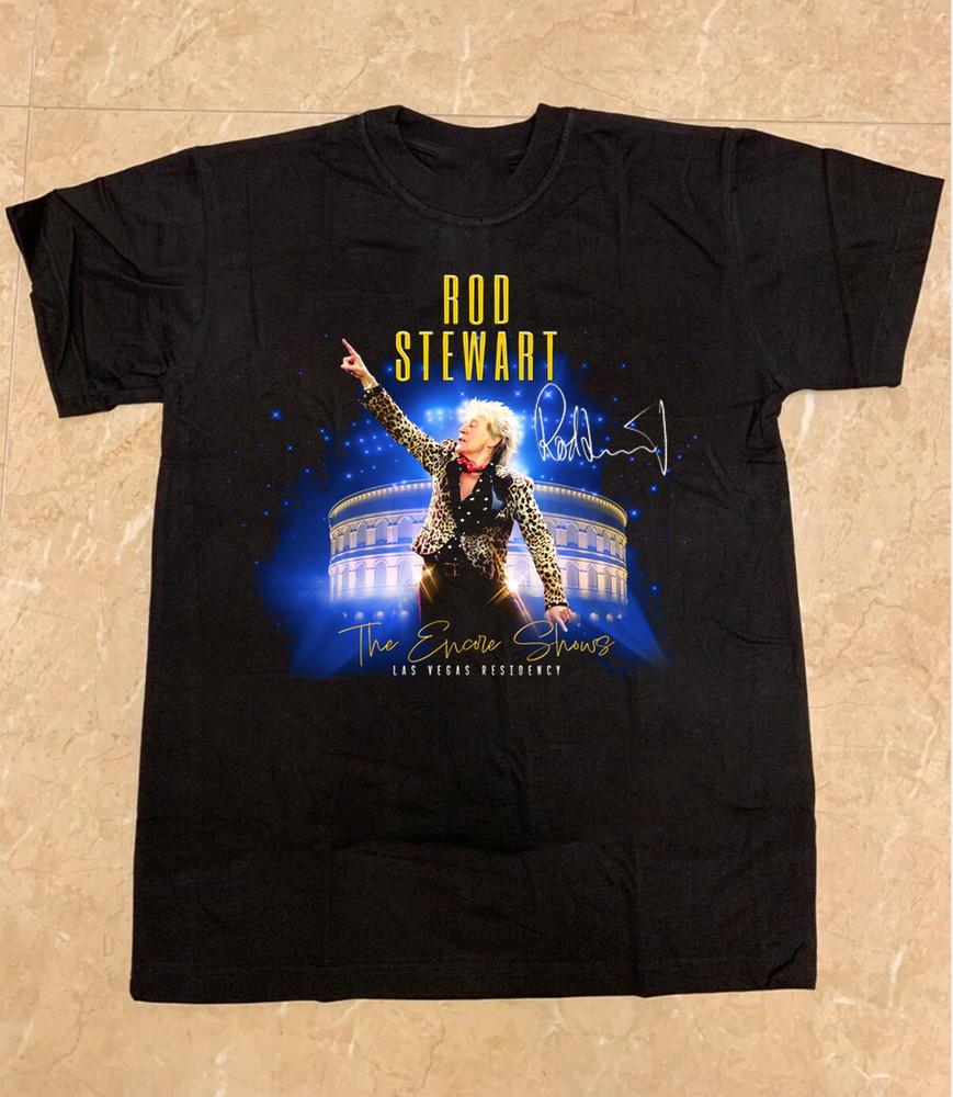 NEW Rod Stewart North American Tour Gift For Fan T-shirt BM1011