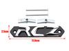 1pcs 3D RCZ metal Car Front grill logo Car front hood Emblem Car Front emblem styling Accessories For Peugeot