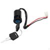 Ignition Key Switch for Scooter Dirt Bike Moped ATV Kart