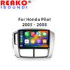 Android автомобильные аксессуары для Honda Pilot 2005-2008 GPS навигация автомобильное радио мультимедиа видеоплеер WiFi