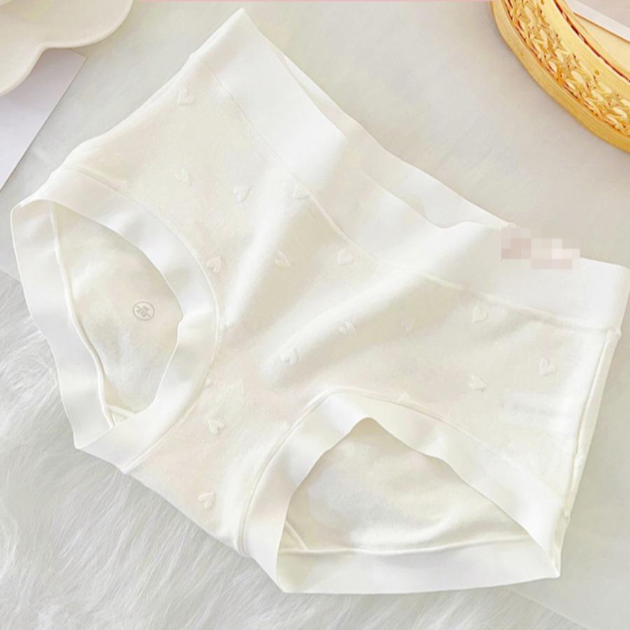 Lingerie Women's Underwear with No Trace Large Size Hip Hugging Breathable Mid Waist Briefs Female Panties