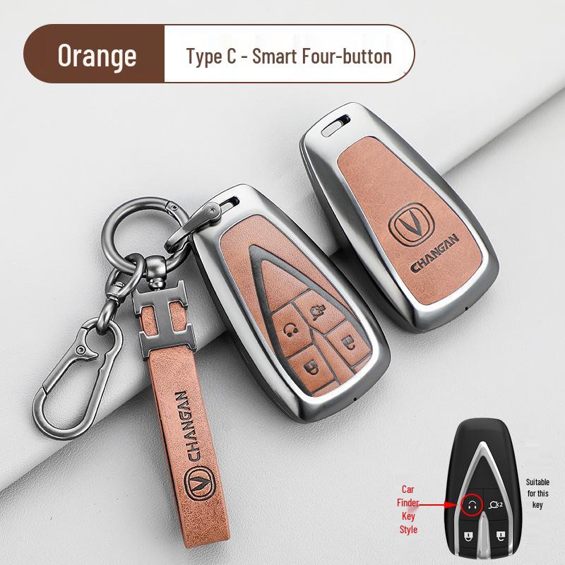 Changan Nuomi Corn Key Case: Lumin Square Candy Car Key Shell for Men & Women