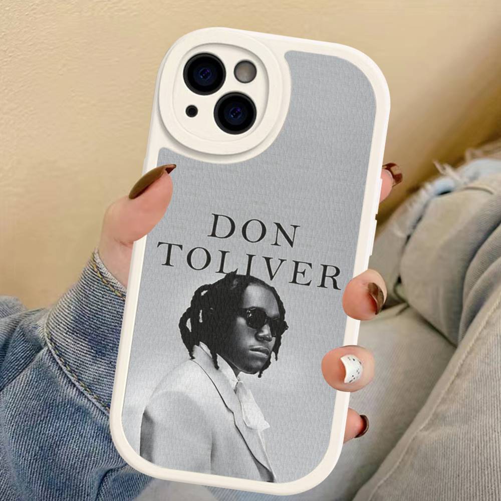 Rapper D-Don T-ToliverS For IPhone 16 15 14 13 12 11 Pro Max Plus Shockproof Leather Soft Phone Cover