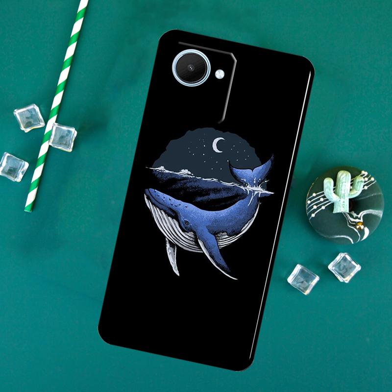 Dream Whale Cartoon For Realme 15 Pro 10 11 12 13 14 Pro Plus GT6 GT7 C61 C67 C63 C71 C55 C51 C65 C53 C75 Case
