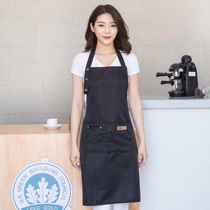 Унисекс Водонепроницаемый Маслостойкий Кухонный Фартук с Принтом Логотипа